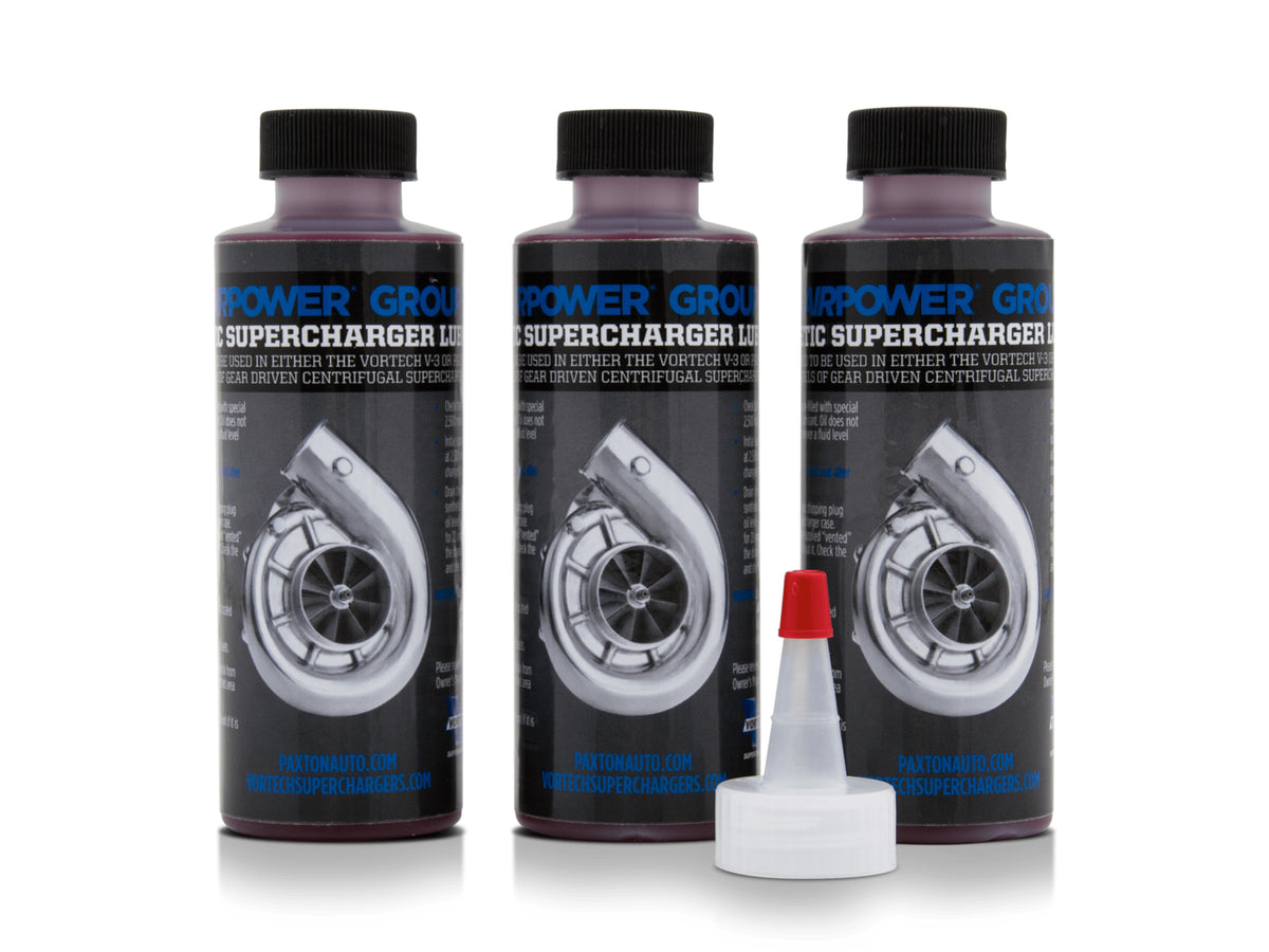 USA Vortech V-3 Supercharger Oil (Vortech / Novi SL Oil System) - 4oz x 3
