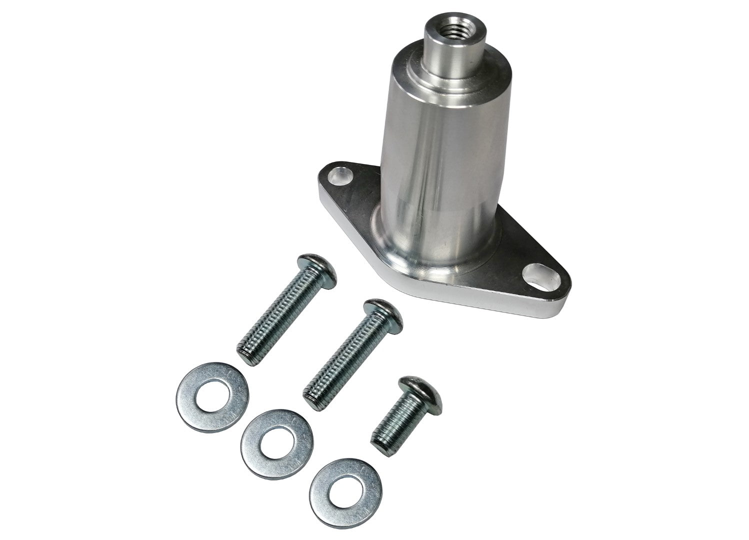 VE-VF Offset Power Steer Delete Post - No Idler