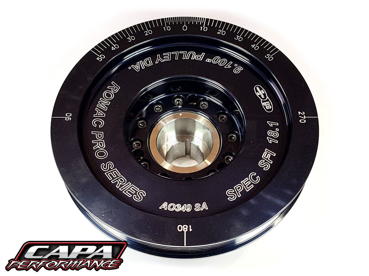 LSA Romac Balancer (194mm) w/ Supercharger Pulley