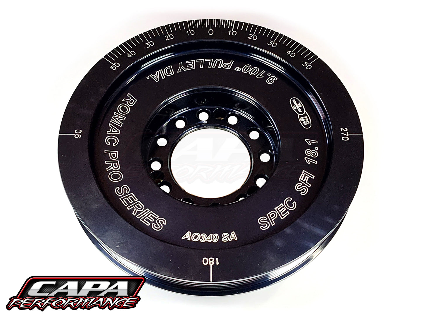 LSA Romac Supercharger Pulley Only, use w/ A0349SA balancer