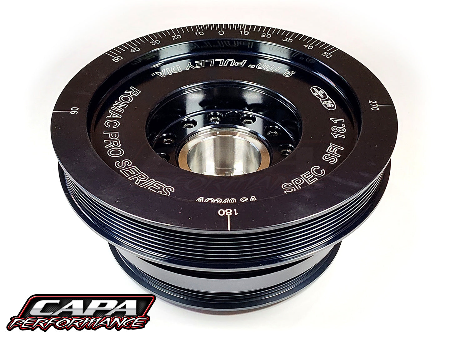 LSA Romac Balancer (194mm) w/ Supercharger Pulley
