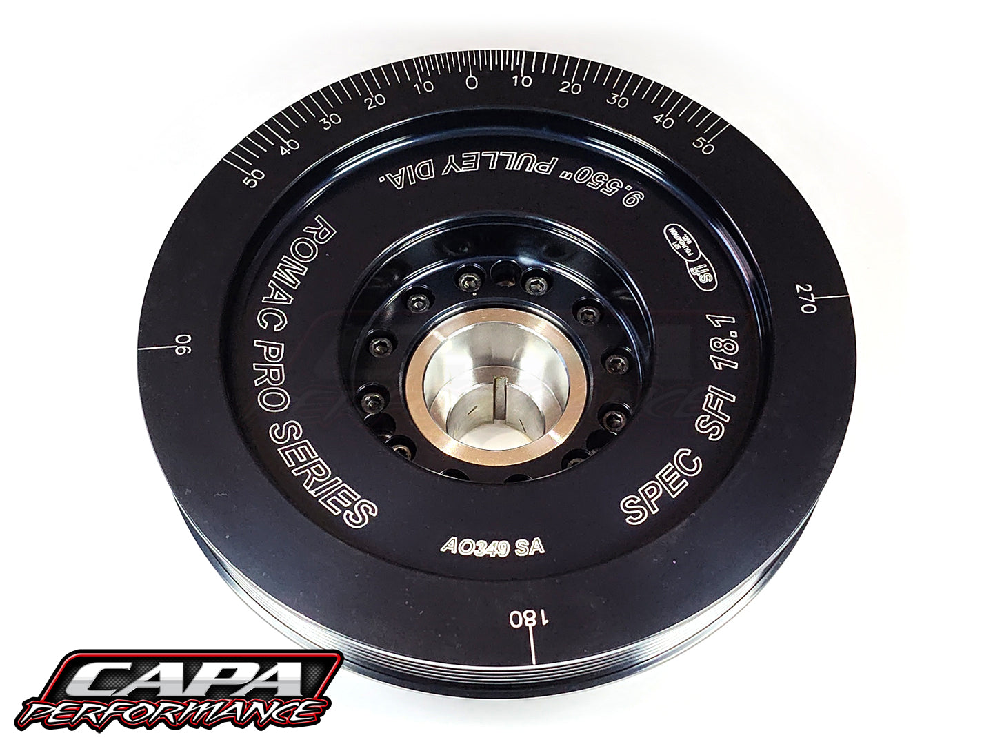 LSA Romac Balancer (194mm) w/ Supercharger Pulley