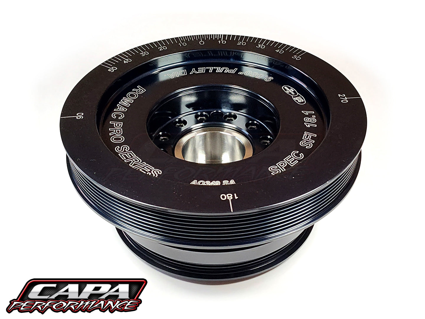LSA Romac Balancer (194mm) w/ Supercharger Pulley