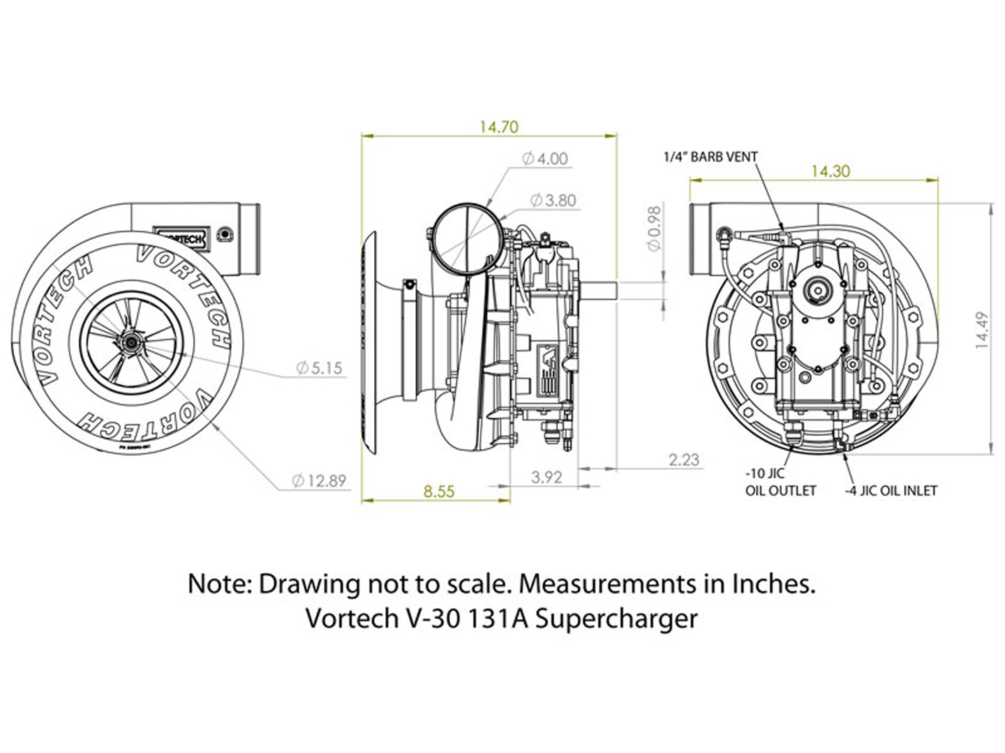 Vortech V-30 102A Supercharger