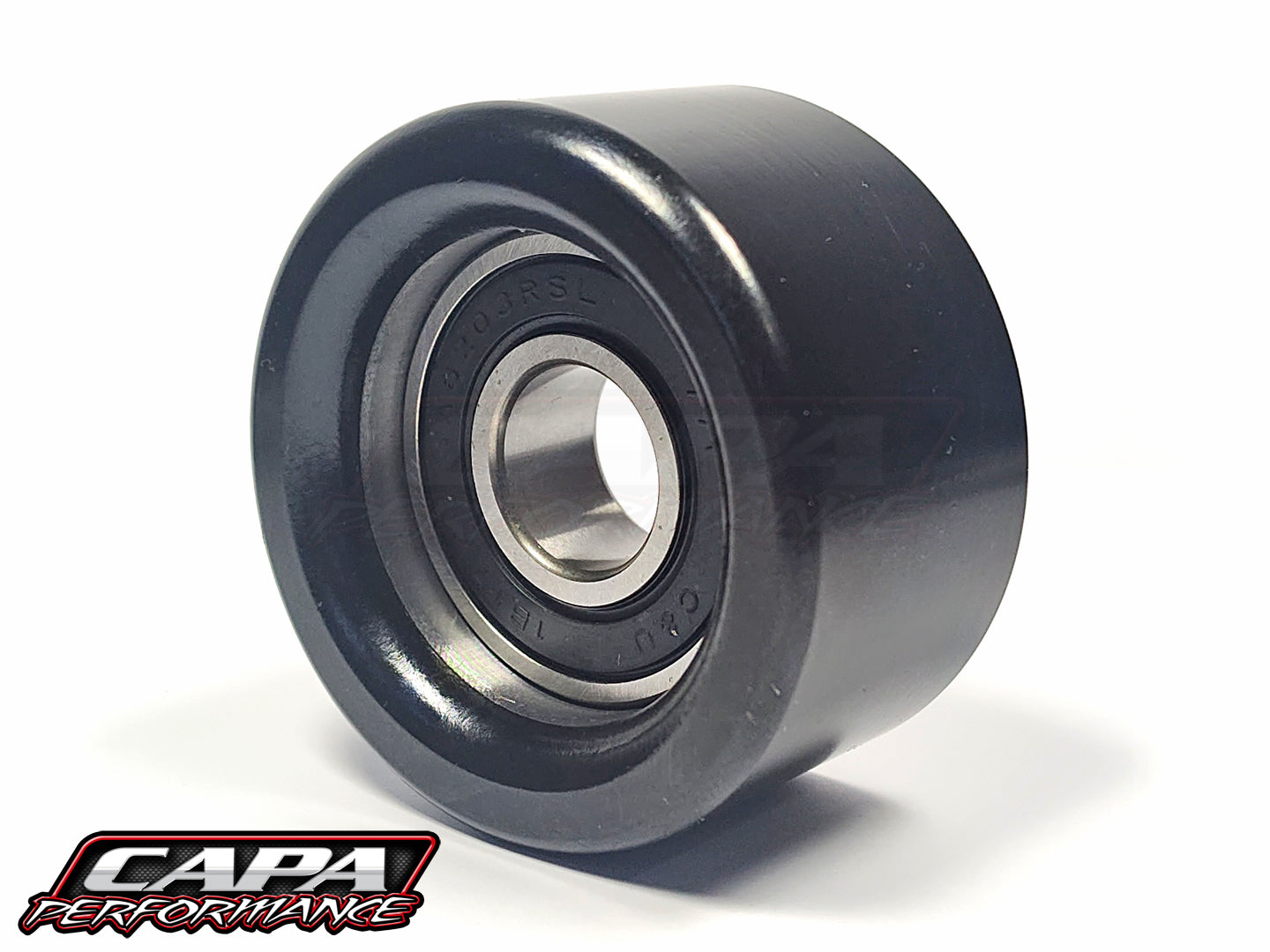 60mm Diameter x 31mm Single Bearing Flat Steel Idler