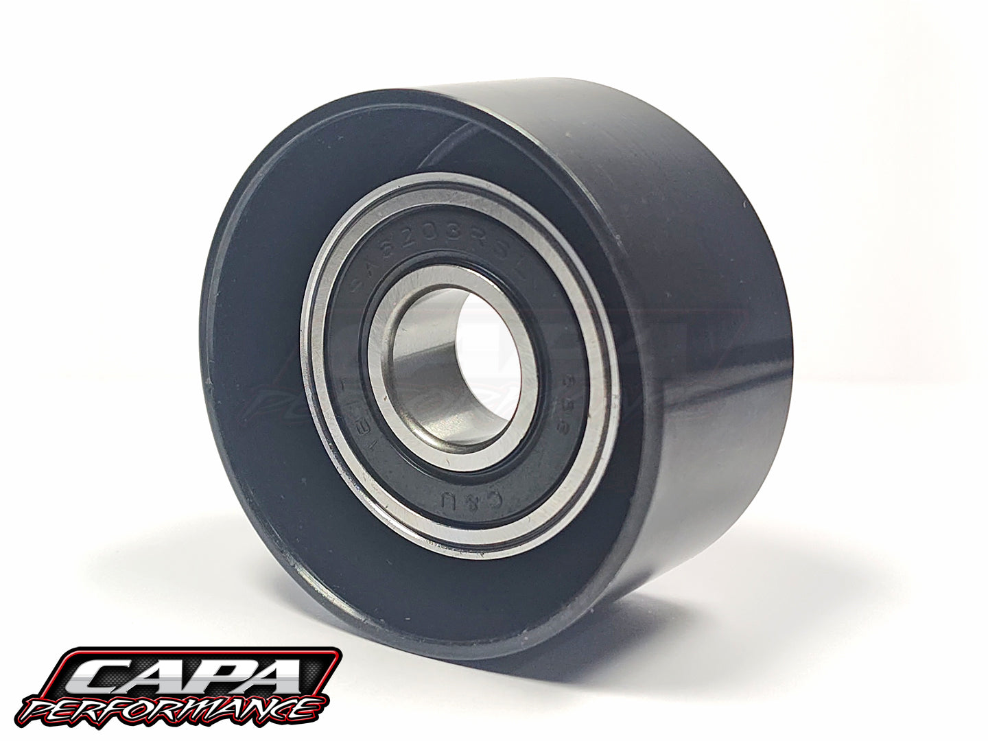 60mm Diameter x 31mm Single Bearing Flat Steel Idler