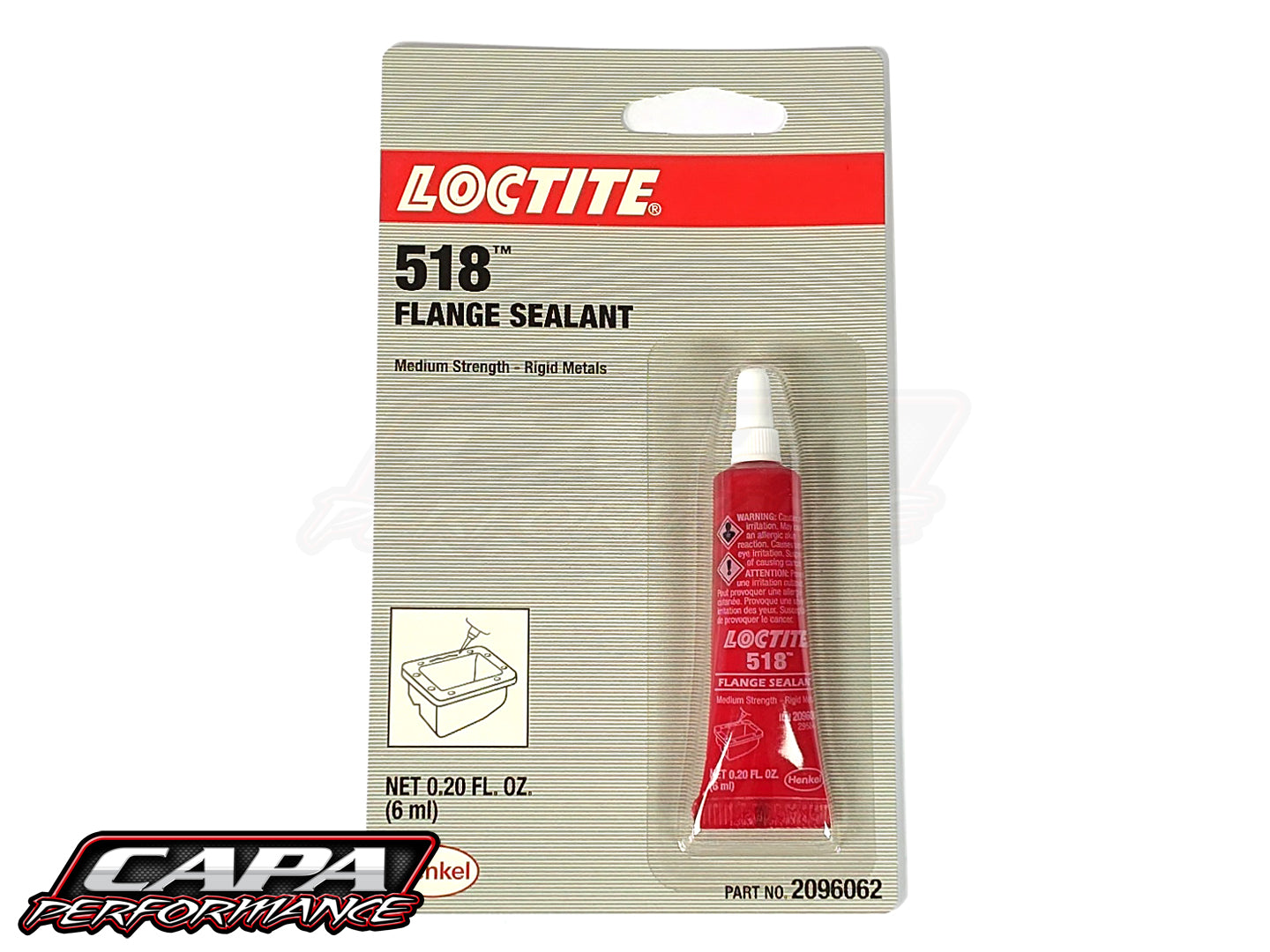 Loctite 518 Gasket Flange Sealant - 6ml