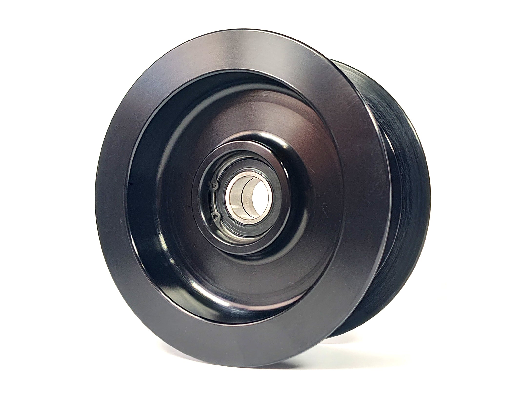 102mm Diameter x 51mm Double Bearing Aluminium Idler w/ Wings