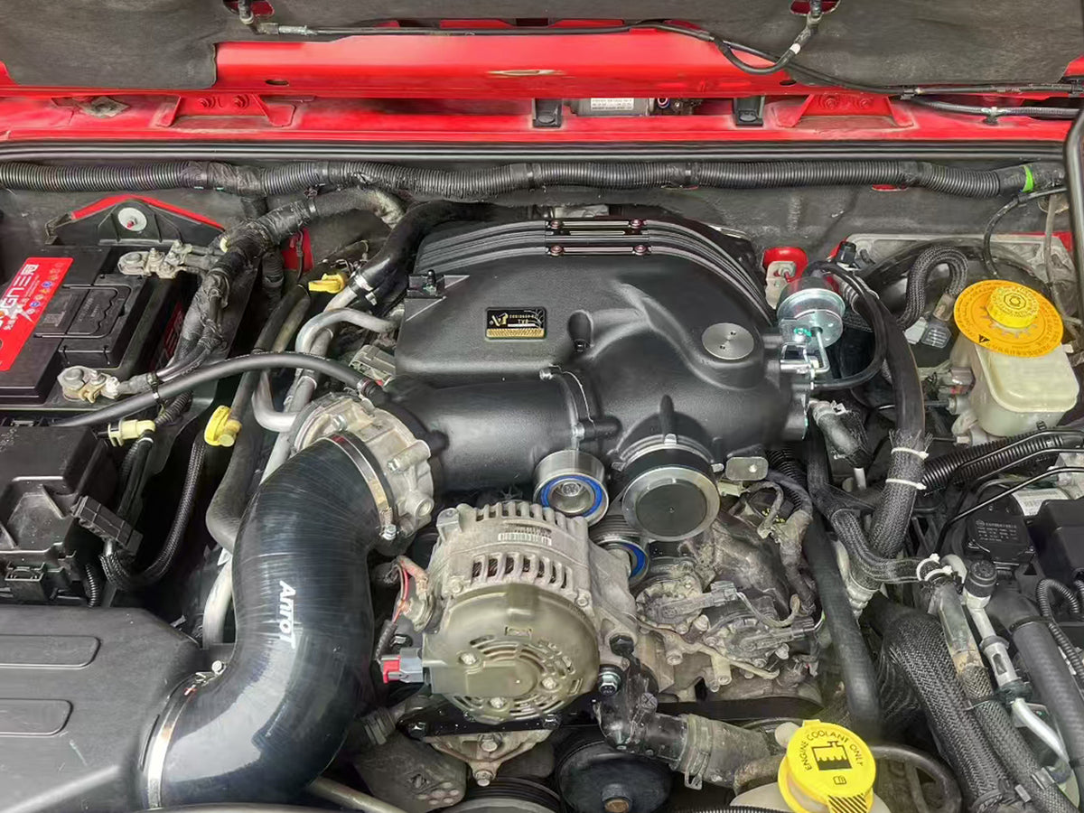 Jeep Wrangler JL 2018-2026 Pentastar 3.6L Supercharger Kit