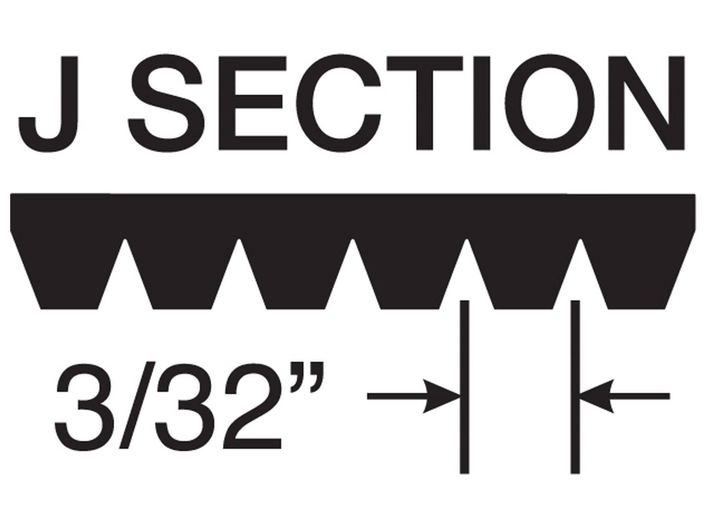 Harrop J Section Micro-V Belts