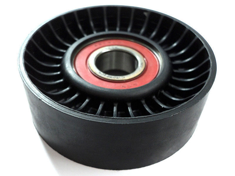 76mm Diameter x 25mm Single Bearing Plastic Idler