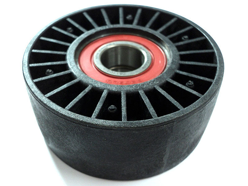 76mm Diameter x 32mm Double Bearing Plastic Idler