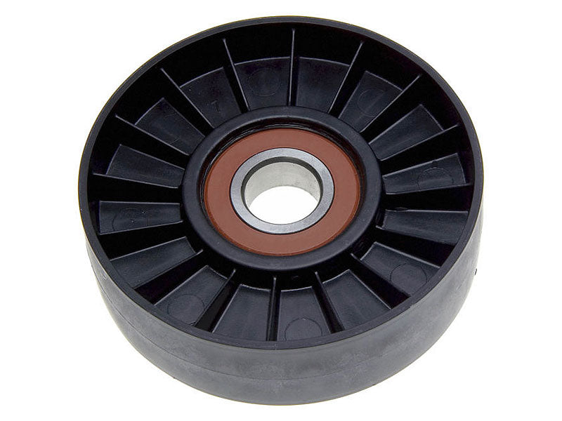 90.5mm Diameter x 25mm Single Bearing Plastic Idler