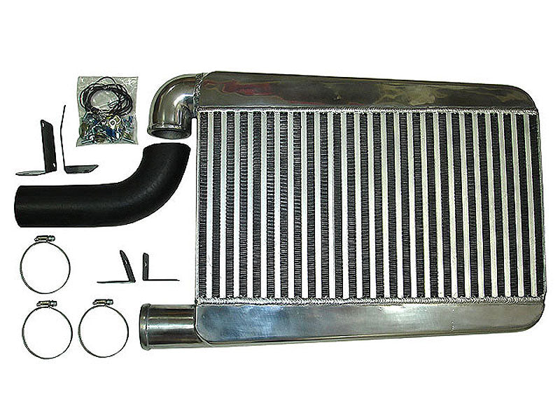 BA-BF XR6 Turbo Direct Replacement Air - Air Intercooler Upgrade Kit, Black