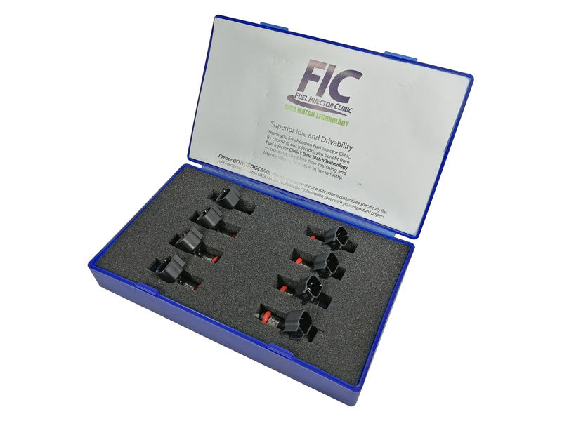 Fuel Injector Clinic 660cc Short, Suit Late LS - Matched Set of 8 Injectors