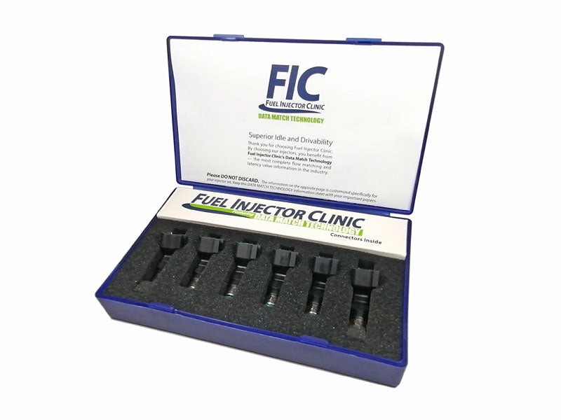 Fuel Injector Clinic 1000cc 3/4 Length, Suit FG XR6 Turbo - Matched Set of 6 Injectors