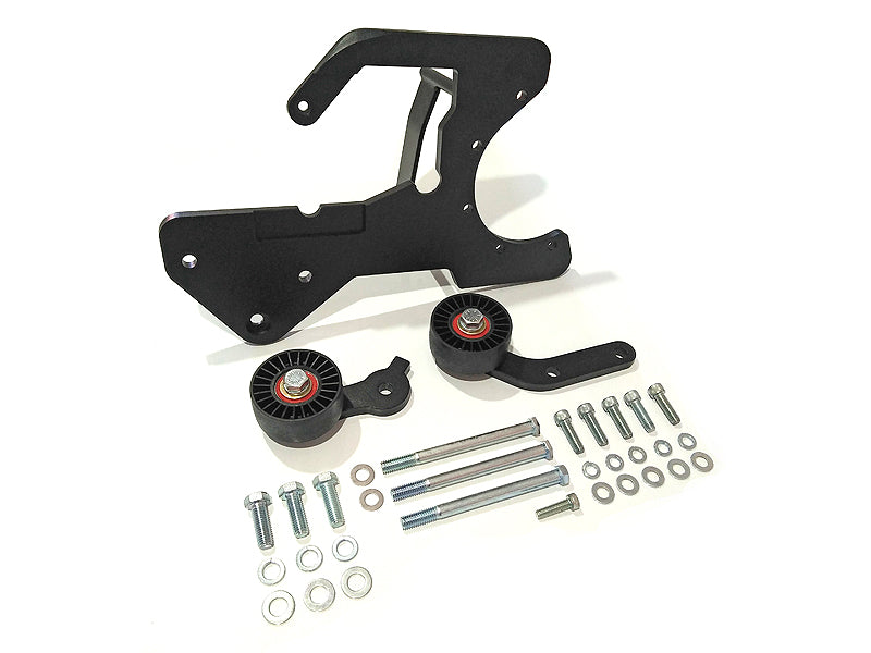 AU V8 Steel Bracket Kit, inc. Tensioners (Crank Drive), Standard Rotation