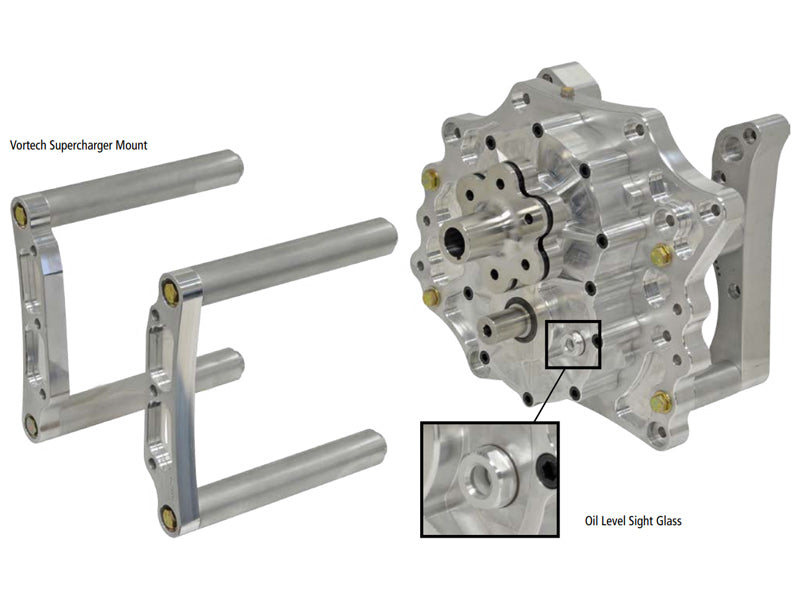 CDS Single Supercharger Gear Drive (Vertical)