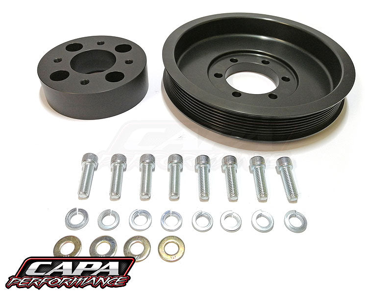 EB-EL Ford V8 8-Rib Supercharger Drive Pulley Kit