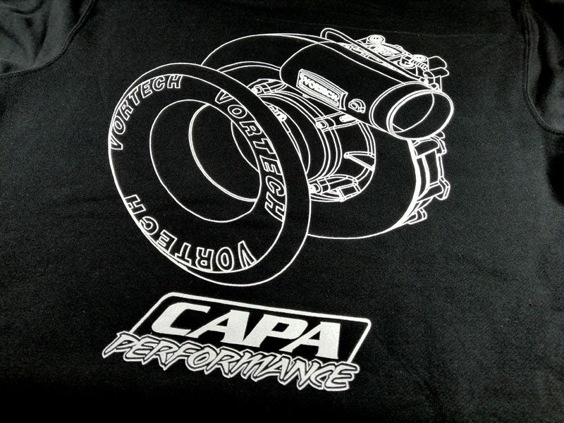 CAPA Performance Hoodie - 'V-30 Supercharger' Rear