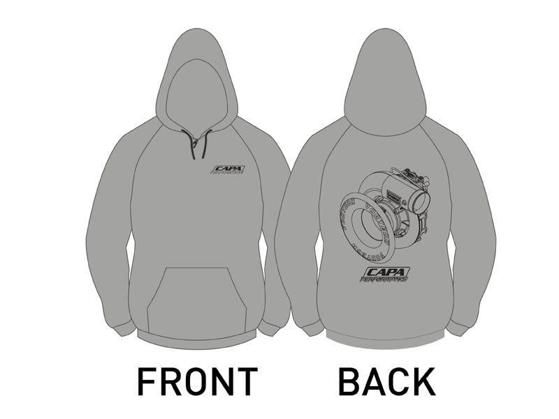 CAPA Performance Hoodie - 'V-30 Supercharger' Rear