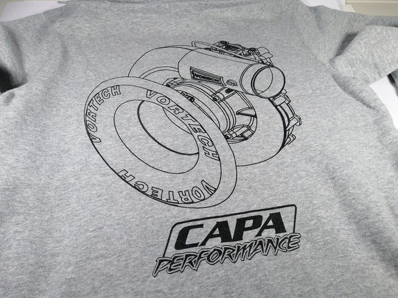 CAPA Performance Hoodie - 'V-30 Supercharger' Rear