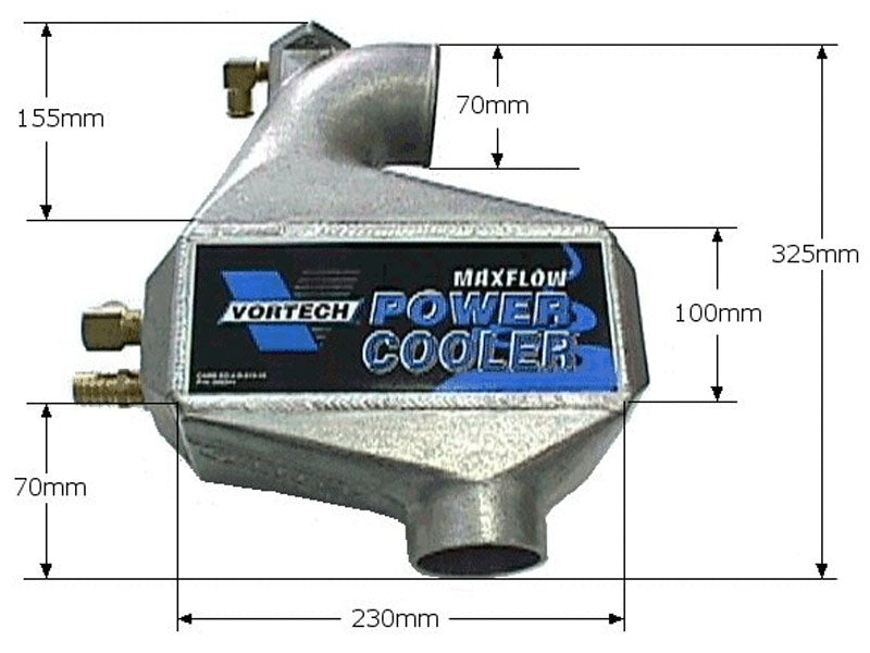 Vortech Charge Cooler (Water to Air Intercooler), All Types