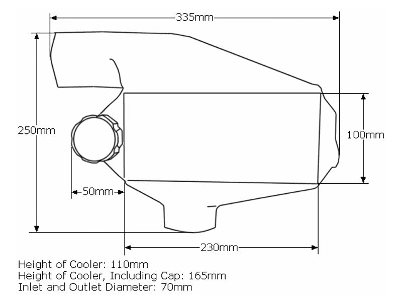 Vortech Charge Cooler (Water to Air Intercooler), All Types