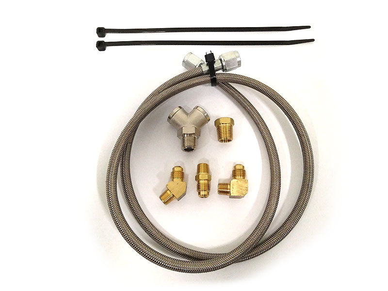 Vortech Supercharger Oil Feed Line Kit with 'Y' Adapter - Universal