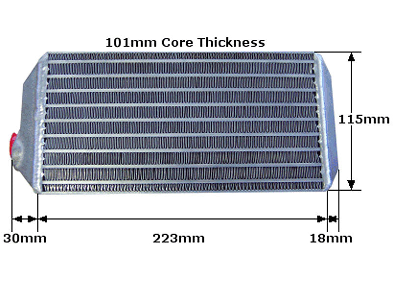 Vortech Charge Cooler (Water to Air Intercooler), Core Only